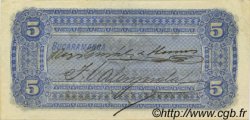 5 Pesos KOLUMBIEN  1890 PS.0902 fST