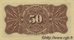 50 Centimos COSTA RICA  1918 P.157 AU