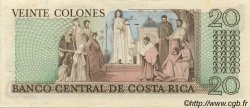 20 Colones COSTA RICA  1983 P.238c q.FDC