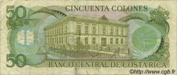 50 Colones COSTA RICA  1986 P.251b MB