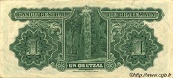 1 Quetzal GUATEMALA  1934 P.014a XF