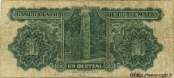 1 Quetzal GUATEMALA  1946 P.020 MB