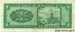 1 Quetzal GUATEMALA  1966 P.052 VF
