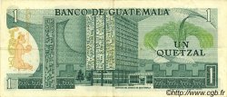 1 Quetzal GUATEMALA  1975 P.059b MBC+
