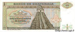 50 Centavos de Quetzal GUATEMALA  1985 P.065 UNC