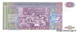 5 Quetzales GUATEMALA  1985 P.067 UNC-