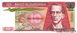 10 Quetzales GUATEMALA  1983 P.068 FDC