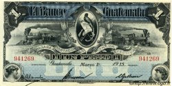 1 Peso GUATEMALA  1915 PS.141b AU