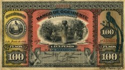 100 Pesos GUATEMALA  1919 PS.182b BC