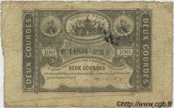 2 Gourdes HAÏTI  1827 P.042 VG