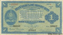 1 Lempira HONDURAS  1937 PS.166a EBC