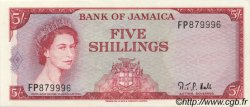 5 Shillings JAMAIKA  1964 P.51Ac fST