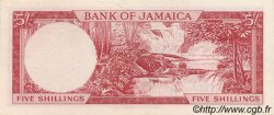 5 Shillings JAMAIKA  1967 P.51Ad fST