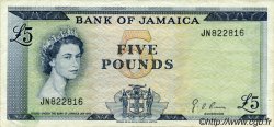 5 Pounds JAMAICA  1967 P.52d VF+