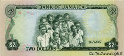 2 Dollars JAMAIKA  1970 P.55 fST+