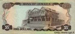 5 Dollars JAMAIKA  1970 P.56 SS to VZ