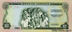 2 Dollars JAMAICA  1973 P.58 UNC