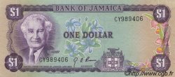 1 Dollar JAMAICA  1976 P.59a AU