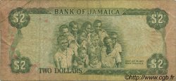 2 Dollars GIAMAICA  1986 P.69b MB