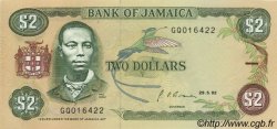 2 Dollars GIAMAICA  1992 P.69d FDC