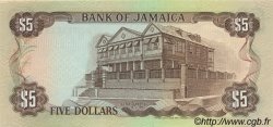 5 Dollars JAMAICA  1985 P.70a UNC