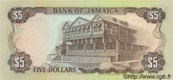 5 Dollars JAMAICA  1991 P.70d FDC
