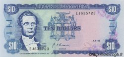 10 Dollars GIAMAICA  1992 P.71d FDC