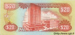 20 Dollars JAMAICA  1989 P.72c AU