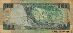100 Dollars GIAMAICA  1991 P.75a q.MB
