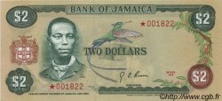 2 Dollars JAMAICA  1978 P.CS03b UNC