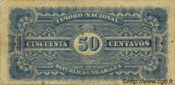 50 Centavos NICARAGUA  1894 P.019c F+