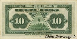 10 Centavos NIKARAGUA  1938 P.087a fST+