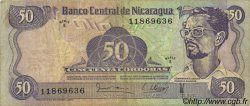 50 Cordobas NICARAGUA  1979 P.136 VF-