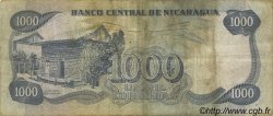 1000 Cordobas NICARAGUA  1985 P.145b F
