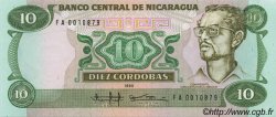 10 Cordobas NICARAGUA  1988 P.151 UNC