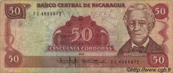 50 Cordobas NICARAGUA  1988 P.153 BC