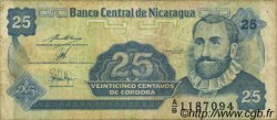 25 Centavos NICARAGUA  1991 P.170 VF-