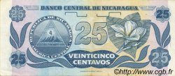25 Centavos NICARAGUA  1991 P.170 SPL a AU