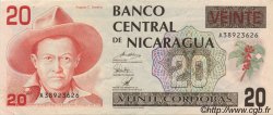 20 Cordobas NICARAGUA  1990 P.176 XF+