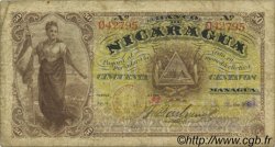 50 Centavos NIKARAGUA  1890 PS.121 fS