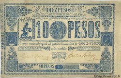 10 Pesos PARAGUAY  1865 P.026 VZ