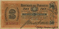 50 Centavos PARAGUAY  1894 P.087 SS