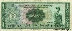 1 Guarani PARAGUAY  1963 P.193a MBC+
