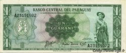 1 Guarani PARAGUAY  1963 P.193b XF