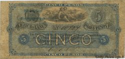 5 Pesos PARAGUAY  1870 PS.184 F-