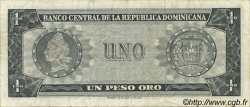 1 Peso Oro RÉPUBLIQUE DOMINICAINE  1964 P.099a MBC