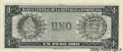 1 Peso Oro DOMINICAN REPUBLIC  1975 P.108a XF+