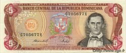 5 Pesos Oro DOMINICAN REPUBLIC  1988 P.118c AU