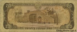 20 Pesos Oro DOMINICAN REPUBLIC  1985 P.120c VG