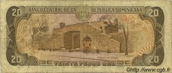 20 Pesos Oro DOMINICAN REPUBLIC  1987 P.120c F